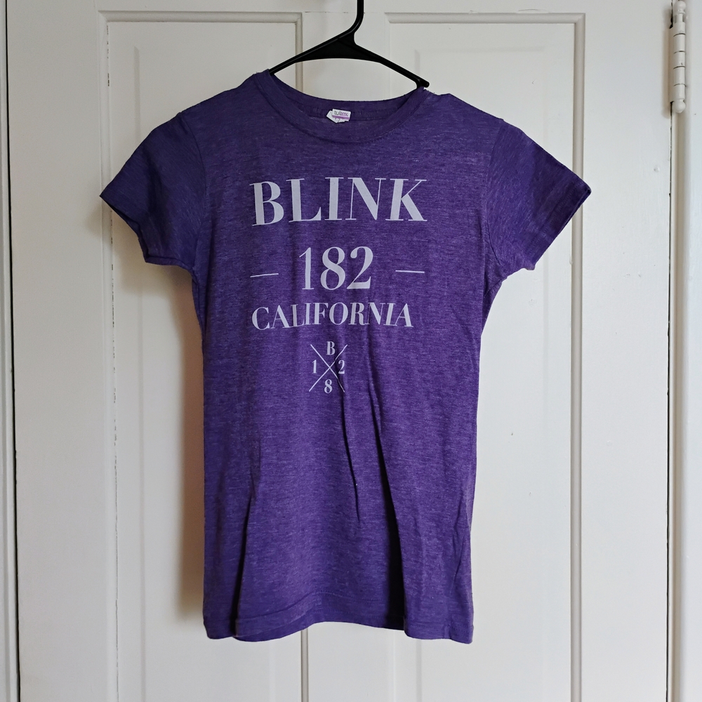 Purple Blink-182 Tour T-Shirt